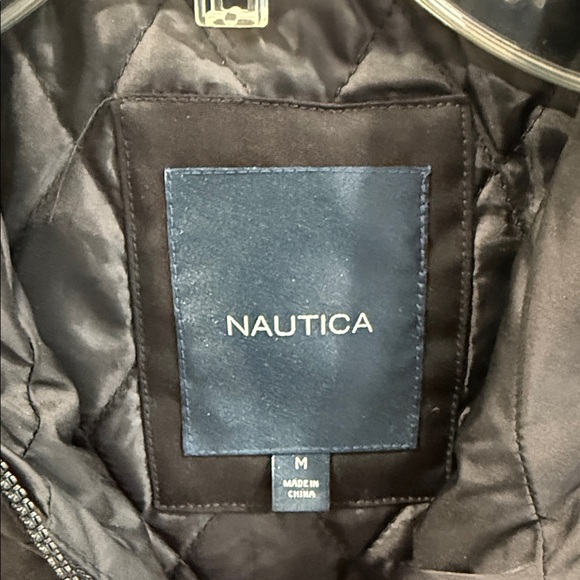 Nautica Women's Black Trench Coat with Hood - Picture 2 of 8